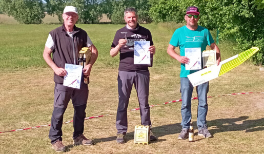Frank (2.), Ralf (Sieger) und Nils (3.) (v.l.n.r.)