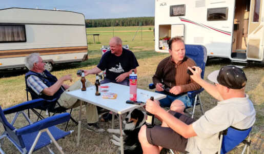 Gemütliche Nachbesprechungsrunde