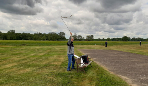 Ulli arbeitet mit Sichtzeichen