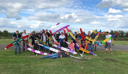 Windig und bunt, das Gruppenbild