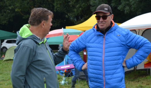 Zwei vom "Servo Pech" Geplagte unter sich, Thomas und Karsten