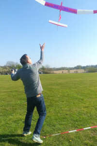 Corinna's Zeitnehmer Schnappschuss - Karsten beim Start