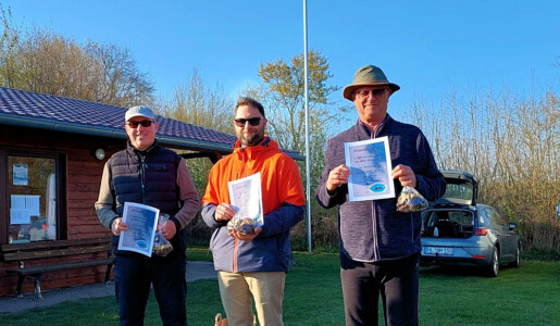 Die Gewinner - Frank (2.), Kolja (1.) und Loet (3.) (v.l.n.r.)
