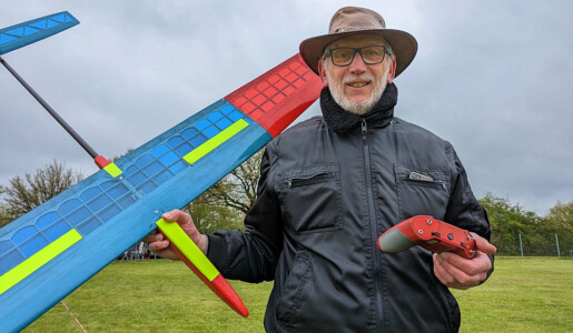 Ulli mit seiner geliebten "Elfe"