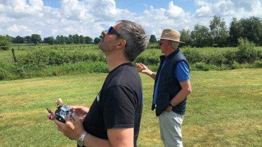 Ralf mit Hans im FlyOff