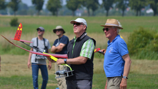 Frank checkt den Luftraum