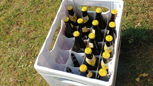 Tradition, ein Kaltgetränk für jeden Teilnehmer