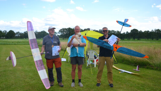 Die Gewinner - Frank (2.), Loet (Sieger) und Ralf (3.) (v.l.n.r.)