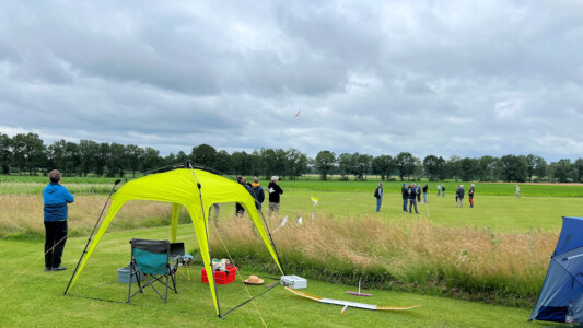 Perfekter Platz für den Wettbewerbsleiter