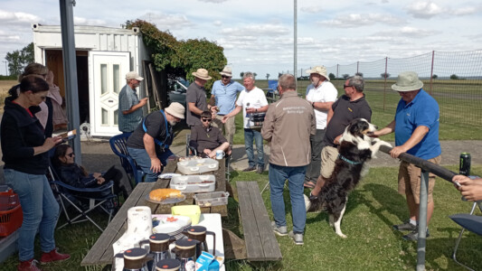 Die Siegerehrung mit Thüringer Kaffeetafel