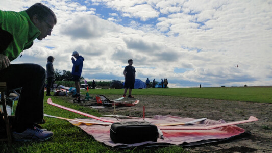 Kurz vor dem Wettbewerbsbeginn