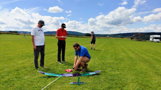 Moritz ganz nah dran