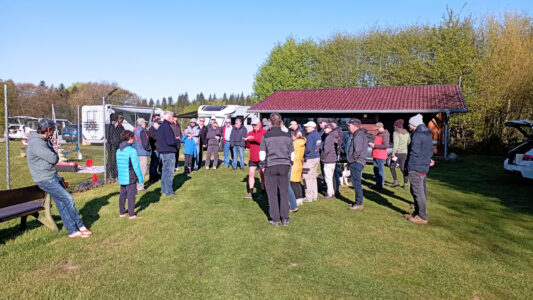 Briefing für das Rekord-Starterfeld