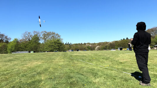 Michael bei einem Delay-Turn