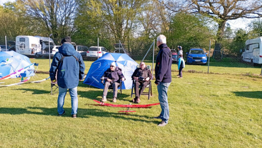 Noch ein wenig Smalltalk nach der Winterpause