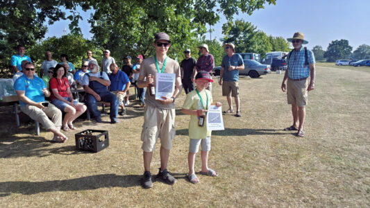 Die Junioren - Niklas (18.) und Louis (6.) (v.l.n.r.)