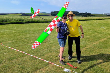 Freuen sich auf einen schönen Wettbewerb - Corinna und Mario